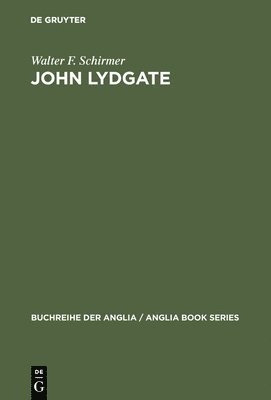 bokomslag John Lydgate