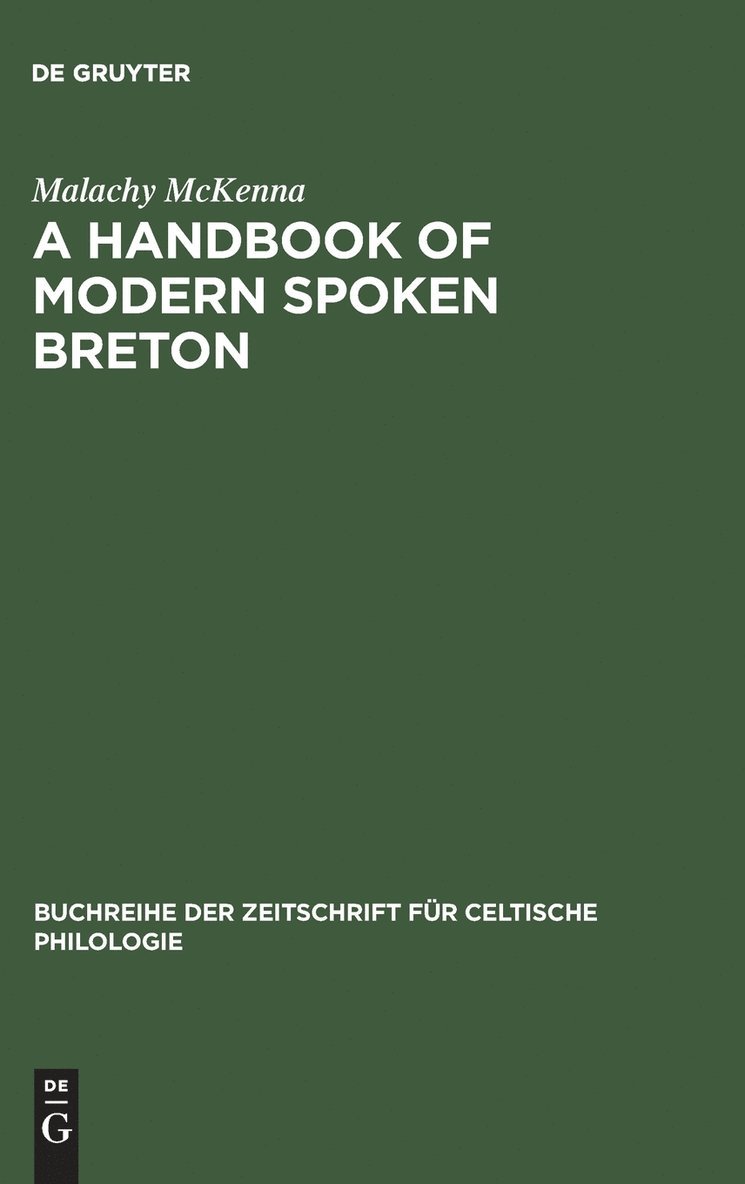 Handbook of Modern Spoken Breton