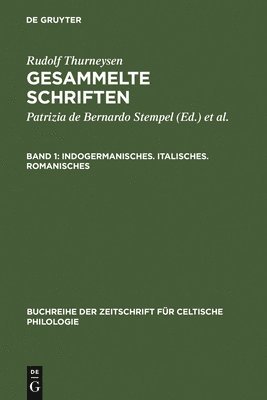 bokomslag Indogermanisches. Italisches. Romanisches