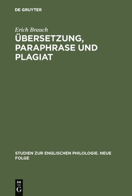 bersetzung, Paraphrase Und Plagiat 1