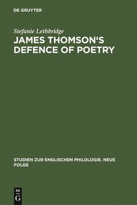 bokomslag James Thomson's Defence of Poetry