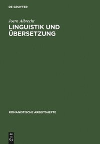 bokomslag Linguistik Und bersetzung