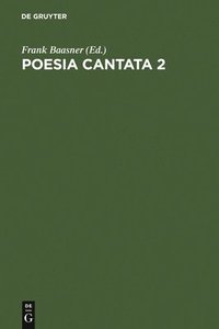 bokomslag Poesia cantata 2