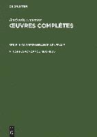 bokomslag OEuvres complètes, V, Correspondance 1803-1805