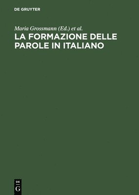 La Formazione Delle Parole in Italiano 1