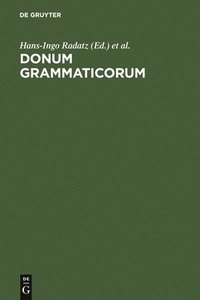 bokomslag Donum Grammaticorum