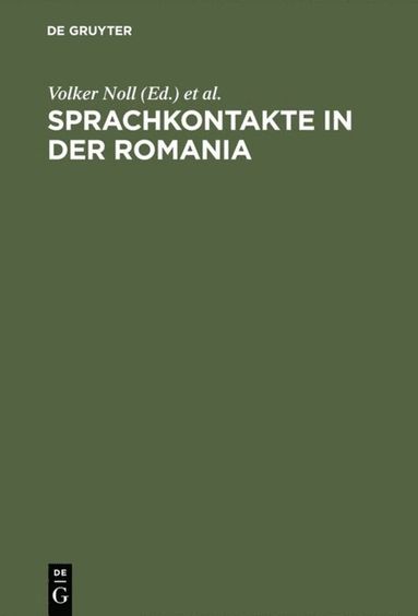 bokomslag Sprachkontakte in der Romania