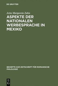 bokomslag Aspekte der nationalen Werbesprache in Mexiko