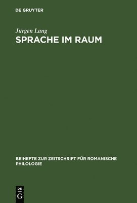 Jürgen Lang - Sprache im Raum, Inbunden