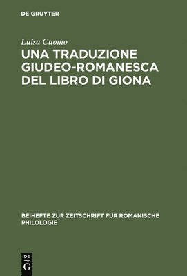 Una Traduzione Giudeo-Romanesca del Libro Di Giona 1