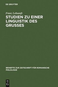 bokomslag Studien Zu Einer Linguistik Des Grues