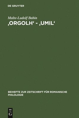 Malte-Ludolf Babin - 'Orgolh' - 'Umil', Inbunden