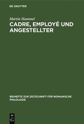 Cadre, employ und Angestellter 1