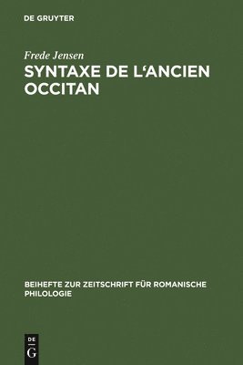 Syntaxe de l'ancien occitan