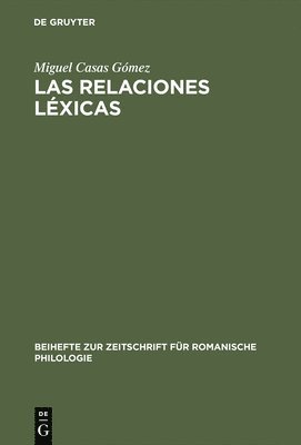 bokomslag Las relaciones lxicas