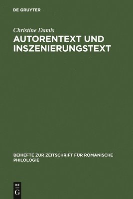 Christine Damis - Autorentext und Inszenierungstext, Inbunden