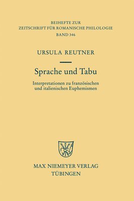 bokomslag Sprache und Tabu