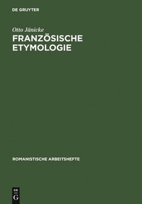 bokomslag Franzsische Etymologie