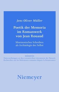 bokomslag Poetik der Memoria im Romanwerk von Jean Rouaud