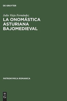 La onomstica asturiana bajomedieval 1