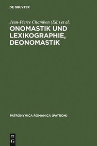 bokomslag Onomastik und Lexikographie, Deonomastik