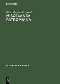 bokomslag Miscelnea Patromiana