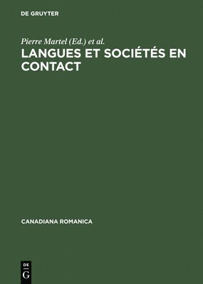Langues Et Sociétés En Contact