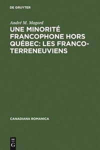 bokomslag Une minorit francophone hors Qubec
