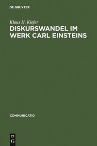 bokomslag Diskurswandel im Werk Carl Einsteins