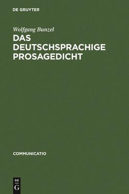 deutschsprachige Prosagedicht 1