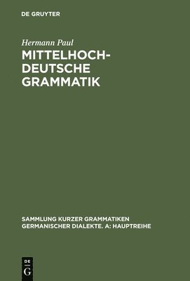 bokomslag Mittelhochdeutsche Grammatik