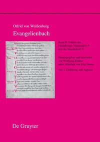bokomslag Edition Der Heidelberger Handschrift P (Codex Pal. Lat. 52) Und Der Handschrift D (Codex Discissus: Bonn, Berlin/Krakau, Wolfenbttel)