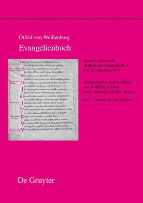 Edition Der Heidelberger Handschrift P (Codex Pal. Lat. 52) Und Der Handschrift D (Codex Discissus: Bonn, Berlin/Krakau, Wolfenbttel) 1