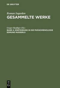 bokomslag Einführung in die Phänomenologie Edmund Husserls