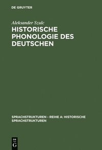 bokomslag Historische Phonologie des Deutschen