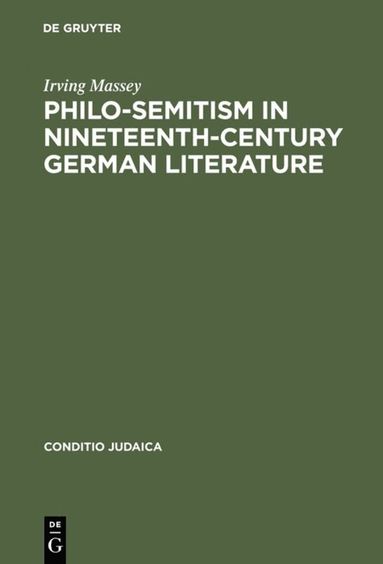 bokomslag Philo-Semitism in Nineteenth-Century German Literature