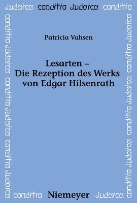 Lesarten - Die Rezeption des Werks von Edgar Hilsenrath 1