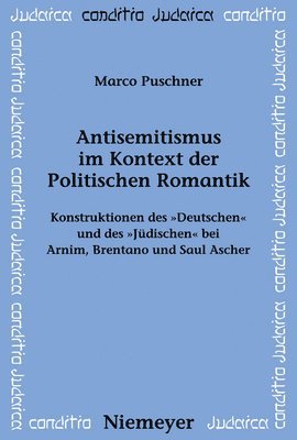 bokomslag Antisemitismus Im Kontext Der Politischen Romantik