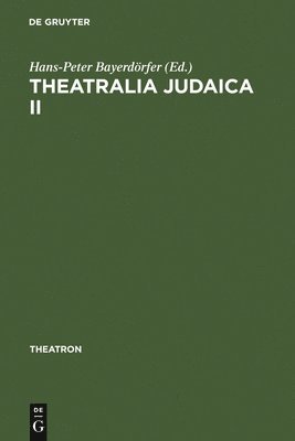 Theatralia Judaica II 1