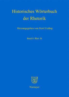 Gert Ueding - Rhet - St, Inbunden