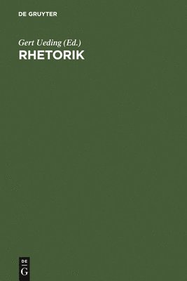 Gert Ueding - Rhetorik, Inbunden