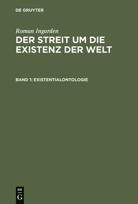 bokomslag Existentialontologie