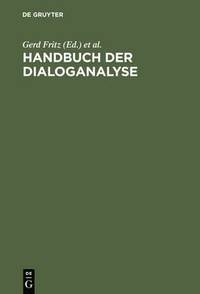 bokomslag Handbuch der Dialoganalyse