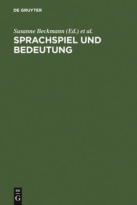 bokomslag Sprachspiel und Bedeutung