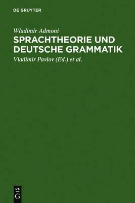 bokomslag Sprachtheorie und deutsche Grammatik