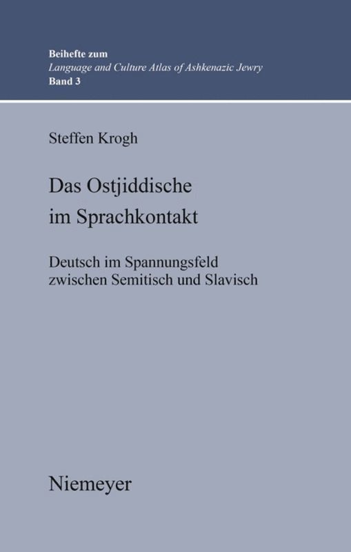 Ostjiddische im Sprachkontakt