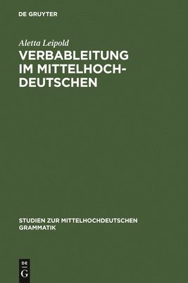 bokomslag Verbableitung im Mittelhochdeutschen