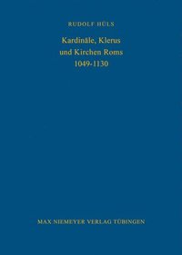 bokomslag Kardinle, Klerus Und Kirchen ROMs 1049-1130