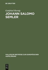 bokomslag Johann Salomo Semler