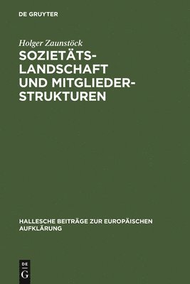 bokomslag Soziettslandschaft und Mitgliederstrukturen